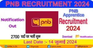 PNB RECRUITMENT 2024