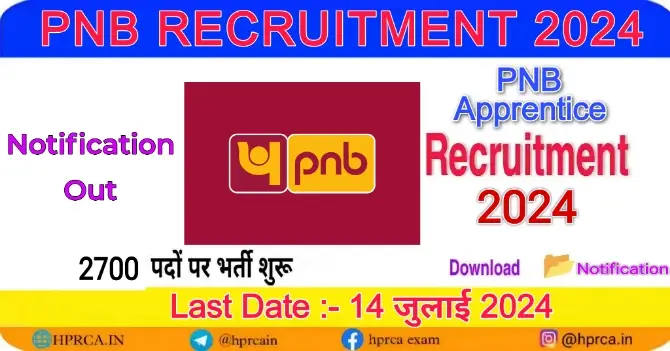PNB RECRUITMENT 2024